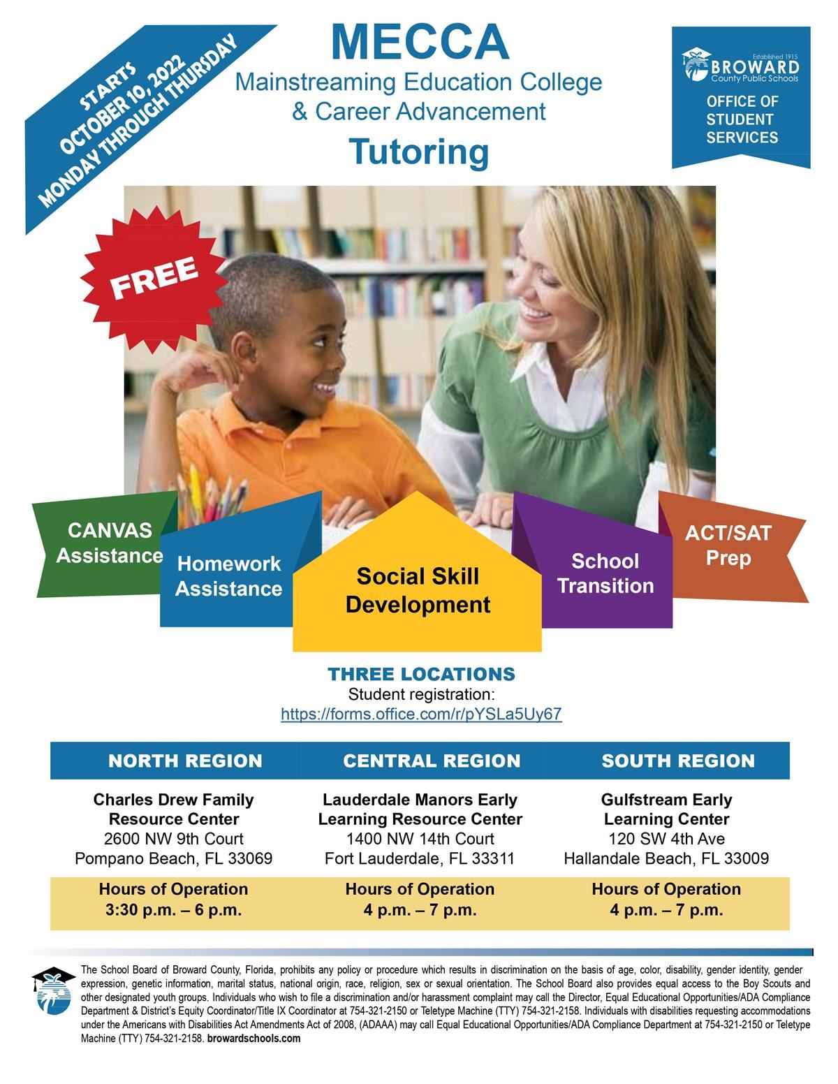  free tutoring ad